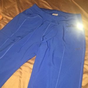 Blue Cherokee infinity scrub pants